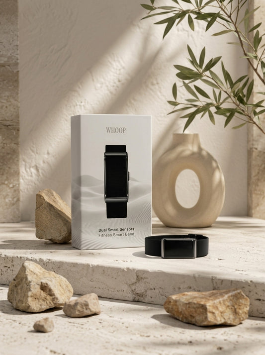 WHOOP Dual Smart Sensors Fitness Smart Band – Black